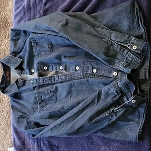 The limited long sleeve button up top